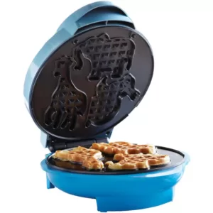 Brentwood Appliances Blue Animal-Shapes Waffle Maker