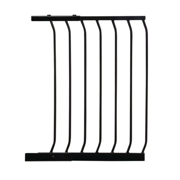 Dreambaby 21 in. Gate Extension for Black Chelsea Standard Height Child Safety Gate