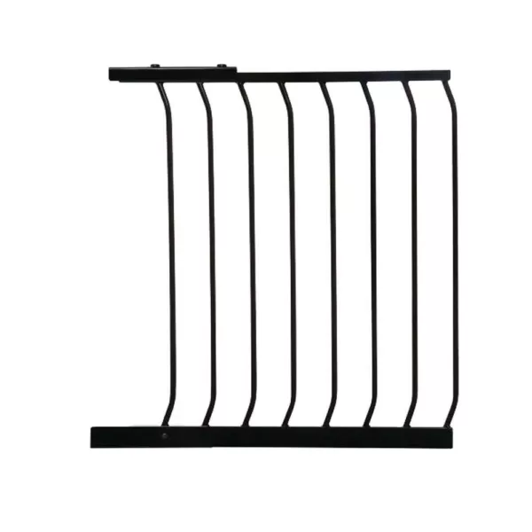 Dreambaby 24.5 in. Gate Extension for Black Chelsea Standard Height Child Safety Gate