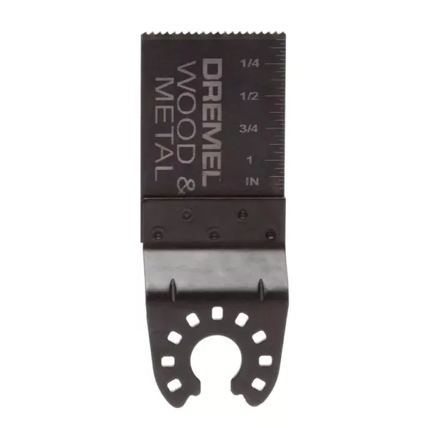 Dremel Multi-Max 1-1/8 Oscillating Tool Bi-Metal Flush Cut Blade for Flooring and Tile Installation