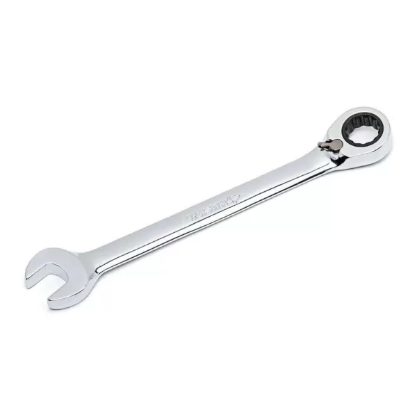 Husky 12 mm Reversible Ratcheting Combination Wrench