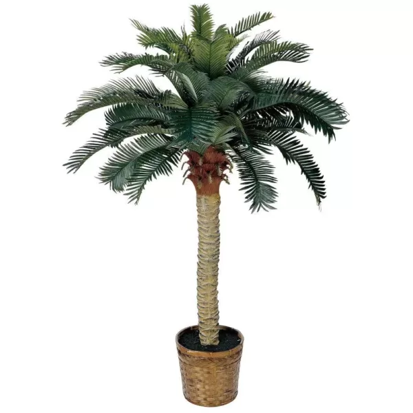 Nearly Natural 4 ft. Sago Palm Silk Tree