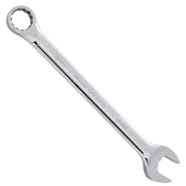 URREA 28mm 12 Point Combination Chrome Wrench