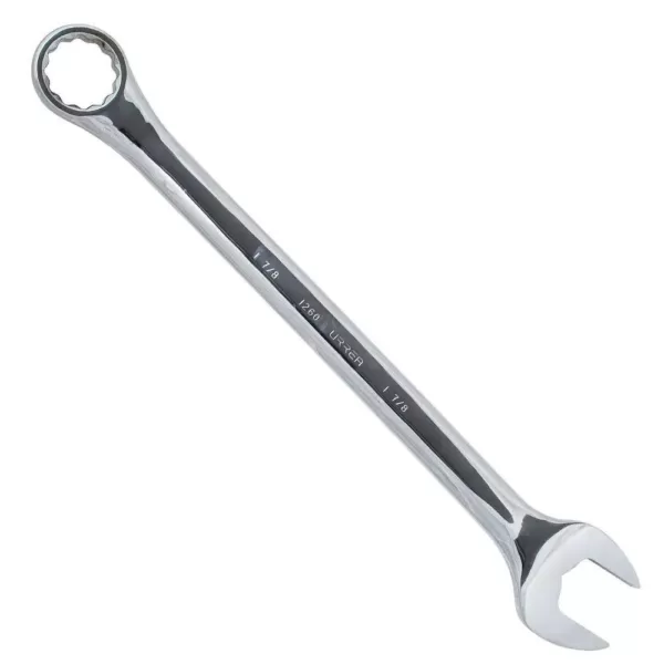 URREA 1-3/4 in. 12 Point Combination Chrome Wrench