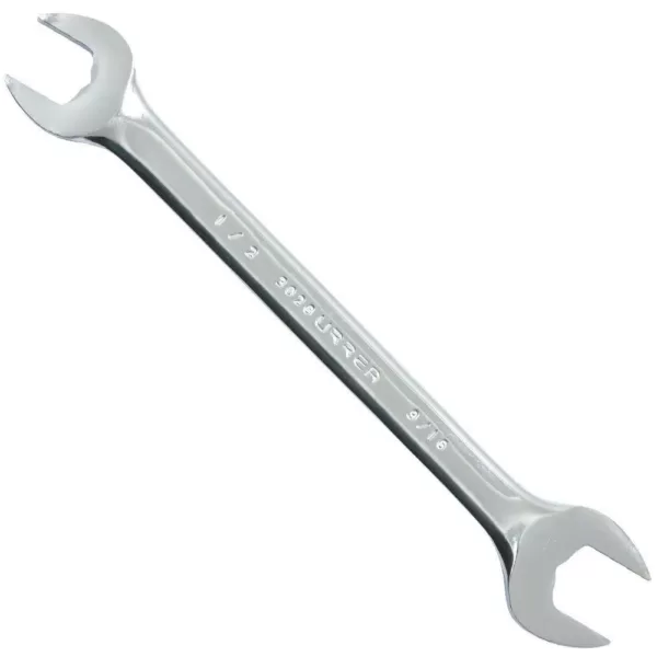 URREA 5/16 in. X 3/8 in. Open End Chrome Wrench