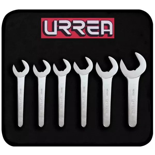 URREA Metric Service 41mm to 65mm Wrench Set (6-Piece)