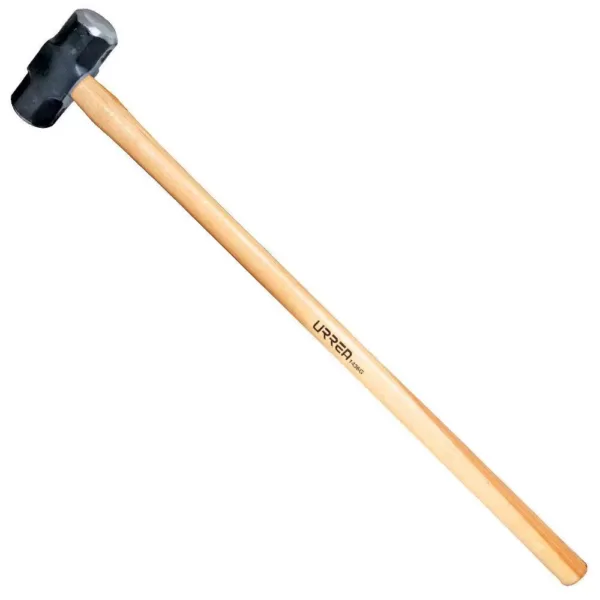 URREA 10 lbs. Steel Octagonal Sledge Hammer with Hickory Handle