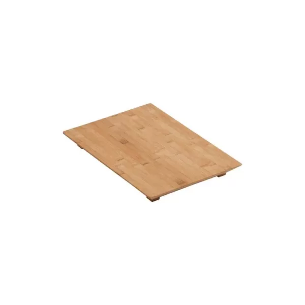 KOHLER Poise Hardwood Dishwasher Safe Cutting Board
